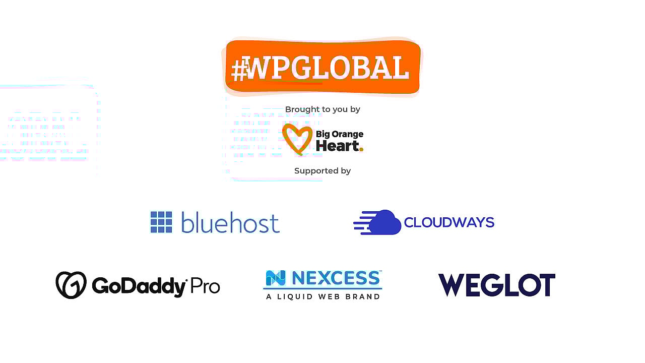 #WPGLOBAL hosted by Big Orange Heart